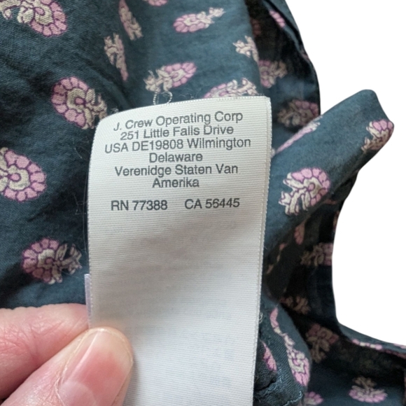 J. Crew Tiered Dress Women S Romantic 90s Babydoll Cottage Puff Sleeve Cotton - Picture 11 of 16